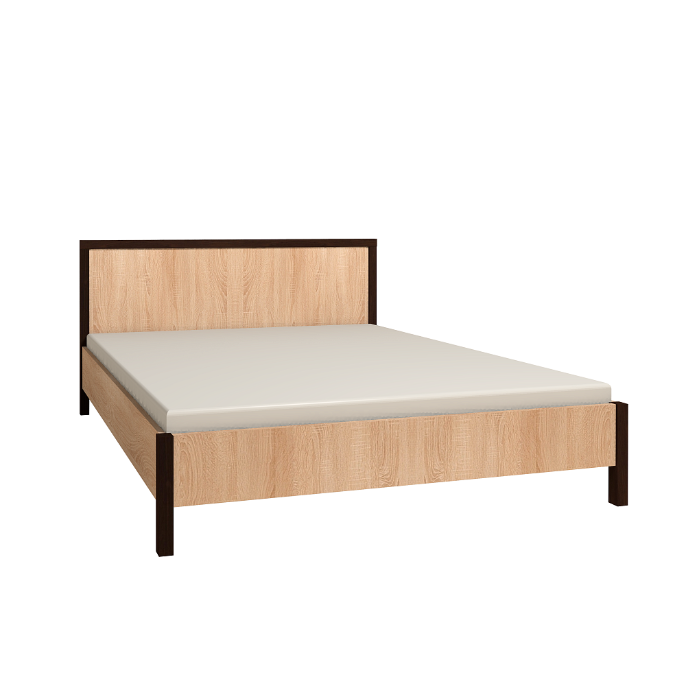 Кровать с ортопедическим основанием Bauhaus 4 120х200