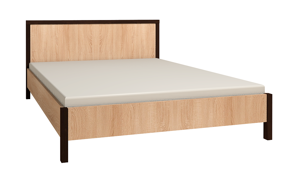 Кровать с ортопедическим основанием Bauhaus 4 120х200