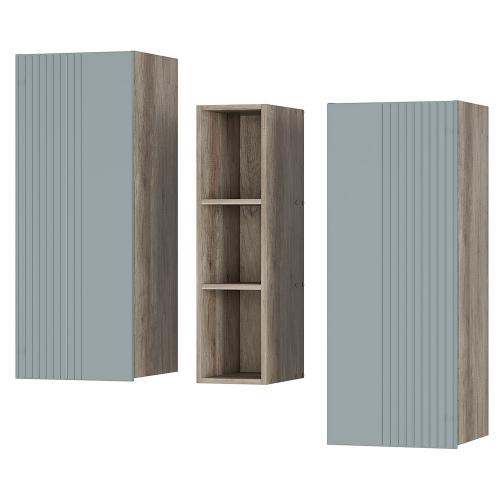 Фото Шкаф навесной Олива ШКН-01, Дуб каньон/MF11