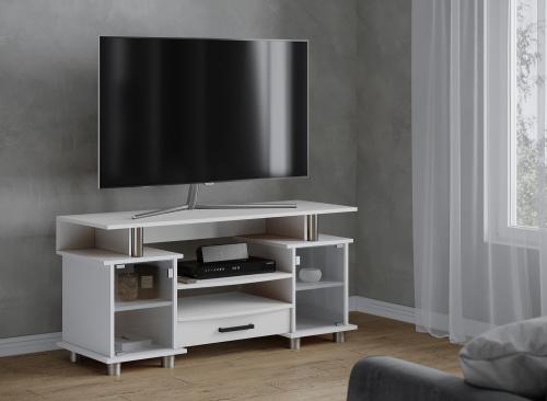 Фото Тумба для ТВ с полками 003 (К2), белый
