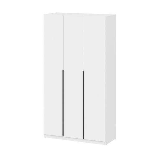 Фото Шкаф распашной (5 полок + штанга) ШК 5 (1200), Белый