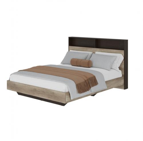 Фото Кровать  "Энигма" КР-16 дуб каньон/венге