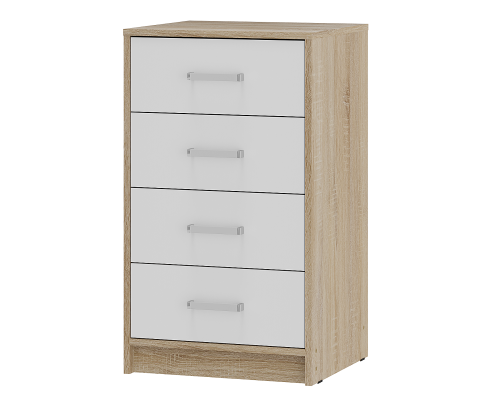 Фото Комод высокий Мия КМ-02, дуб сонома