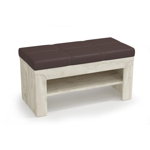 Фото Тумба Лючия 33.21, Бетон пайн белый, Венге