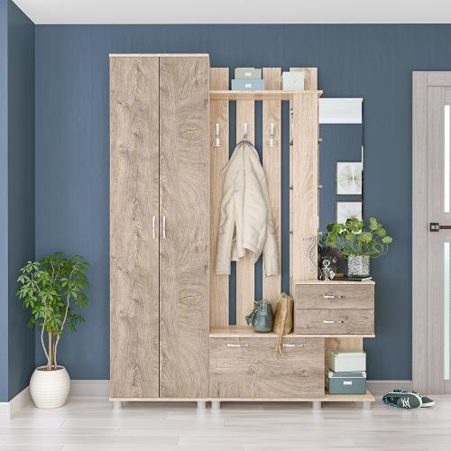 Фото Прихожая Микс-Арт, дуб сонома/дуб эндгрейн