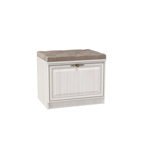 Фото Тумба для обуви Габриэлла М06, Вудлайн кремовый