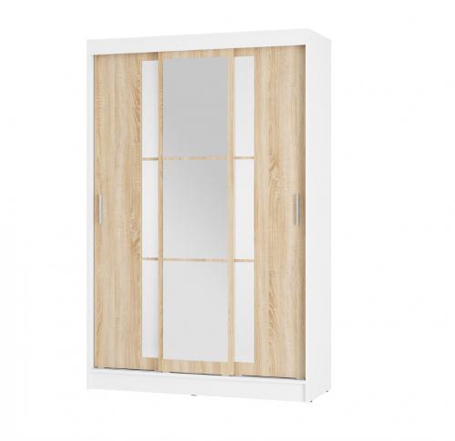 Фото Шкаф-купе Денвер ШКК-03, белый/сонома