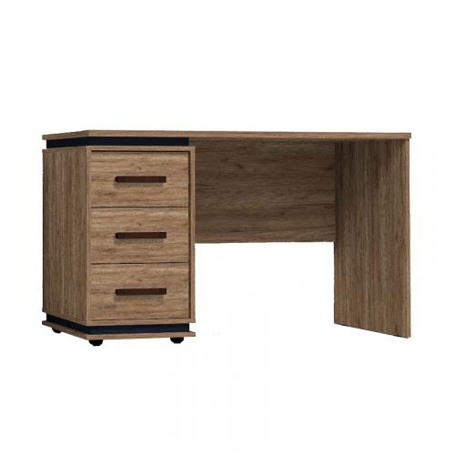 Фото Стол письменный Nature 84, дуб табачный крафт/черный