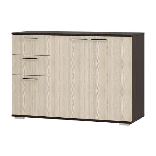 Фото Комод длинный Стандарт 3 NEW, венге/лоредо