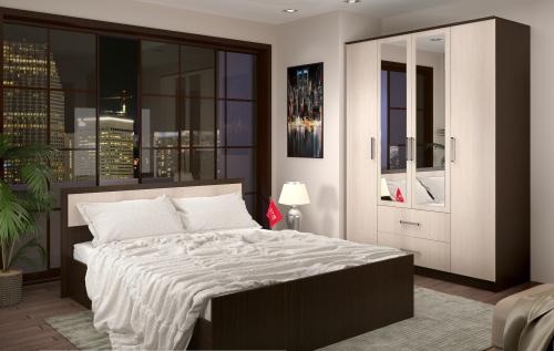 Фото Спальня Фиеста Венге. Компоновка 1