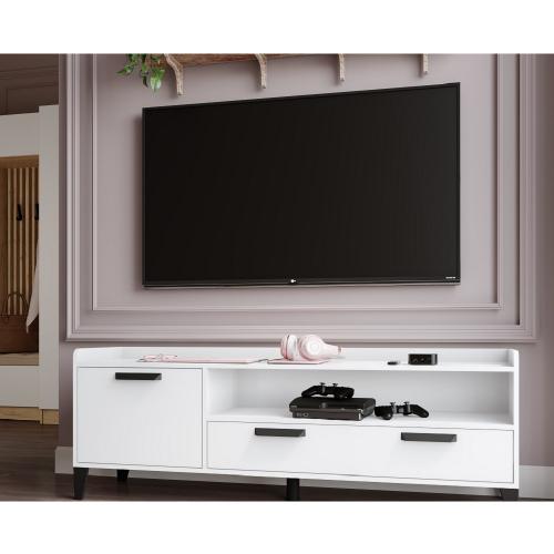 Фото Тумба под телевизор Парус-8, белый