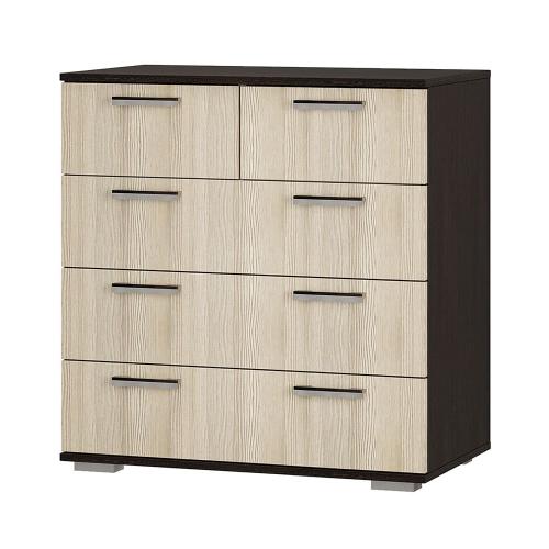 Фото Комод высокий Стандарт 5 NEW, венге/лоредо