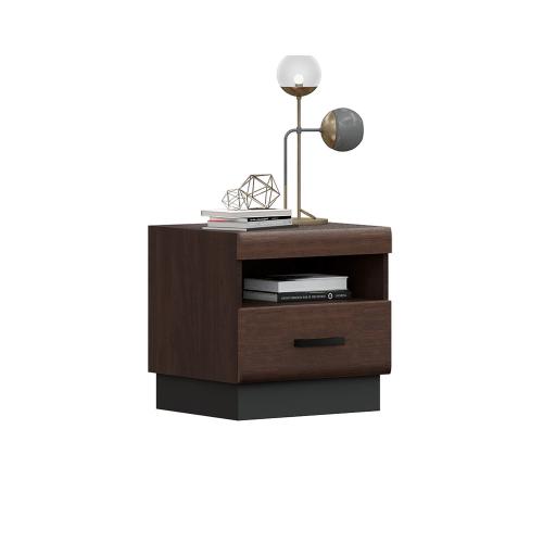 Фото Тумба прикроватная Магнолия (2 шт.), Дерево, Орех