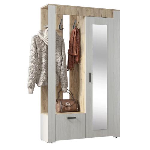 Фото Прихожая Франк, Крафт, Ясень белый