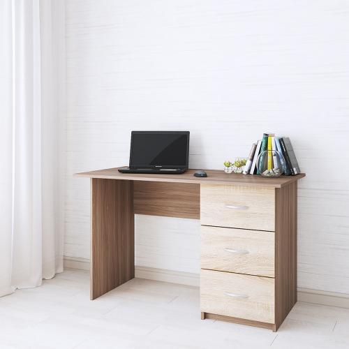 Фото Стол письменный Сити-1, ясень шимо