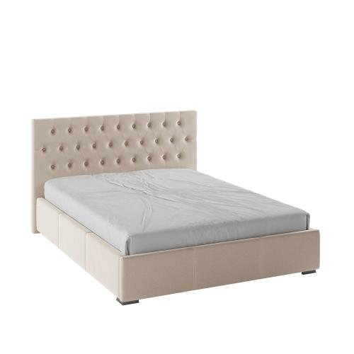 Корпус Октавия интерьерной кровати (1,6м) бежевый ромб