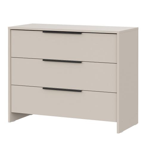 Фото Комод 3 ящика Камелия, Меланж