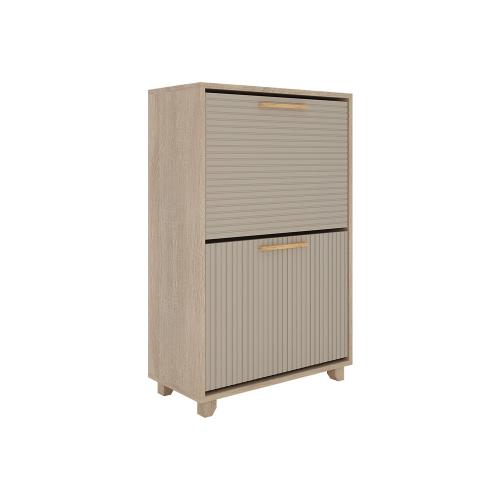 Фото Ньёрд Обувница 600.2 Дуб Сонома/Ива пепельная