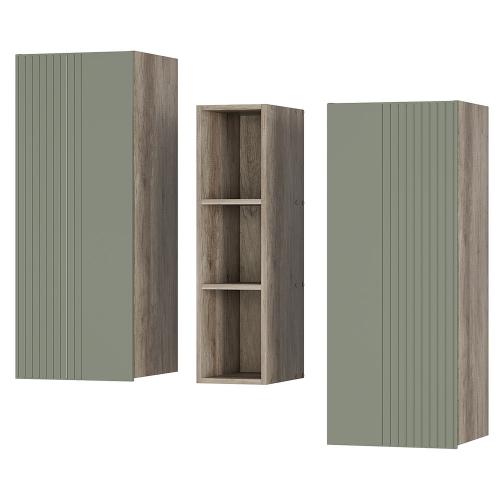 Фото Шкаф навесной Олива ШКН-01, Дуб каньон/MF12