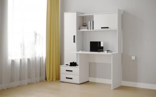 Фото Компьютерный стол Квартет-9, Белый