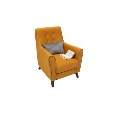 Фото Кресло Френсис Желтое