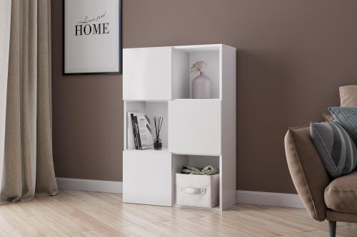 Фото Стеллаж СТЖ 9, Белый текстурный