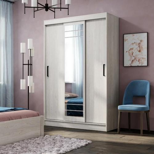 Фото Шкаф-купе Тео ШКК-02, ясень белый