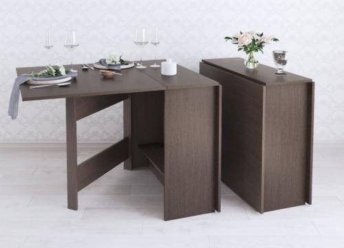 Фото Стол кухонный раскладной, венге