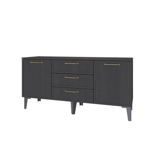 Фото Тумба ТВ Толедо ТТ-1, Графит серый