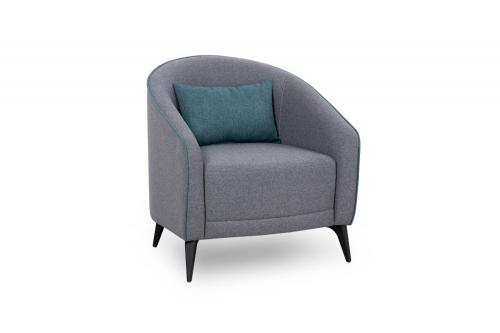 Фото Кресло Бернис, Серое