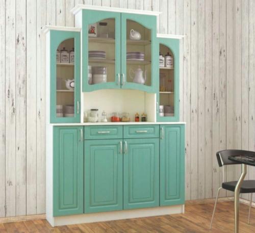 Фото Буфет Прованс-014 Клен Бирюза