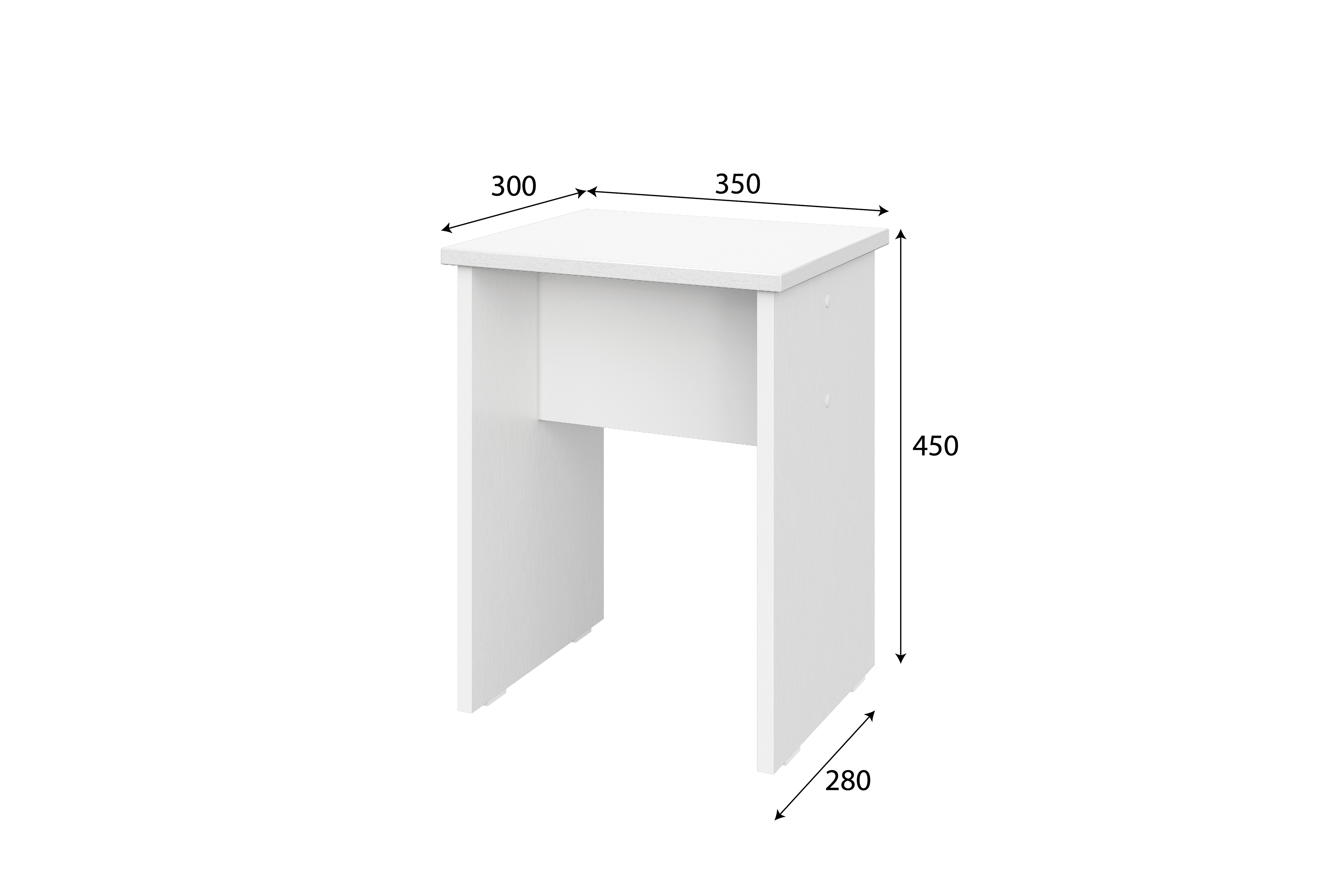 Фото Табурет №4 (2 шт.), Белый