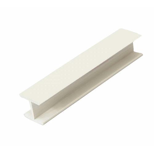 Фото Планка соединительная 180 градусов для цоколя, белая