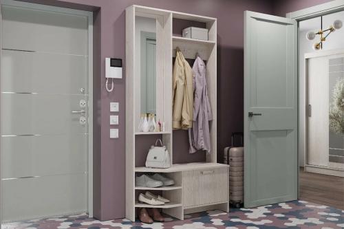 Фото Прихожая Тео ПР-01, ясень белый