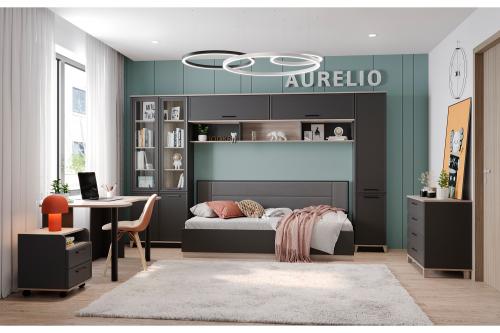 Фото Детская Аурелио. Комплект 5, Антрацит, Блеквуд сатиновый