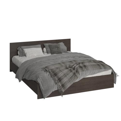 Фото Кровать 160х200 с основанием ДСП Ронда КР-160, венге