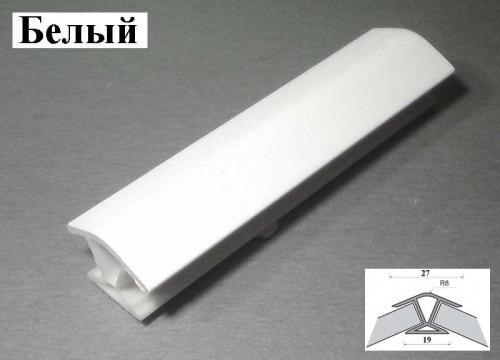 Фото Угол соединительный 135 градусов белый