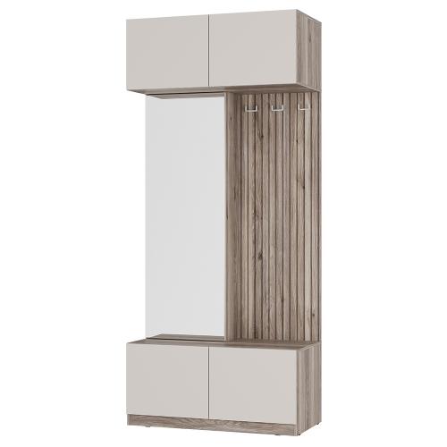 Фото Прихожая Урбан ПР-03, Дуб смоки, Кашемир