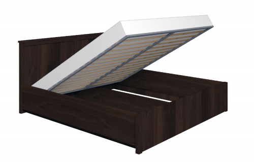 Фото Кровать с подъемным механизмом Sherlock 41.2 180х200, орех