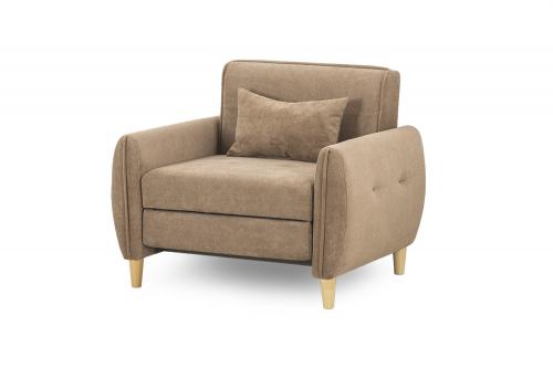 Фото Кресло еврокнижка Анита, Бежевое