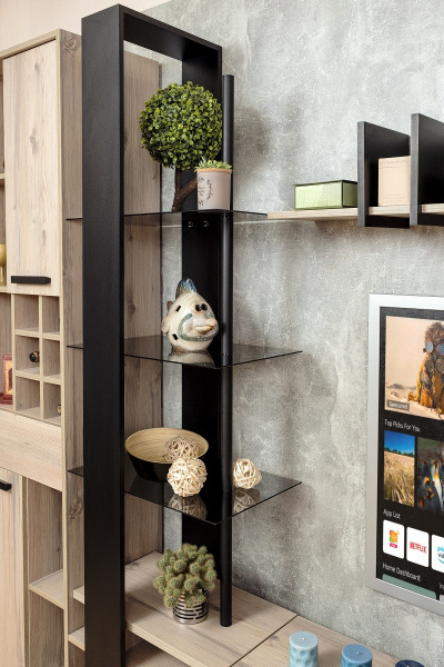 Фото Полка навесная Nature 18, гаскон пайн