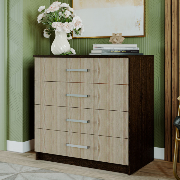 Фото Комод с ящиками Фиеста, венге/лоредо