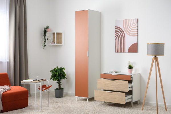 Фото Комод Марвэл 16.234.03, белый, Плэйн, Безмолвная пустыня