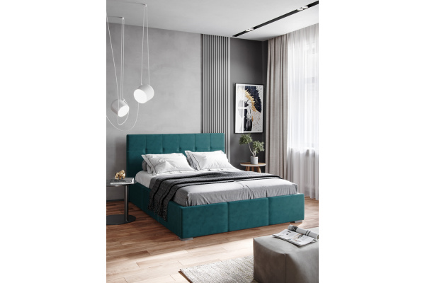 Фото Кровать с ортопедическим основанием Рио 180х200, Бирюза