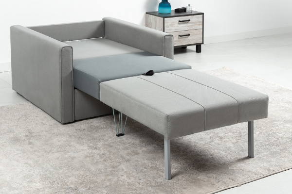 Фото Кресло-кровать Лео Серое