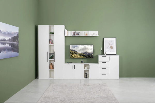 Фото Шкаф Эйр 16.324.02, Белый шагрень