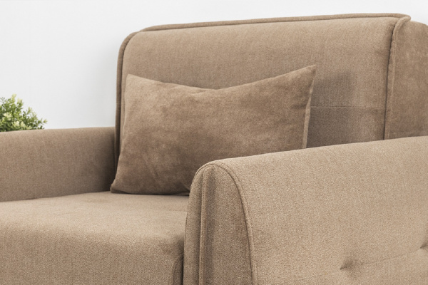 Фото Кресло еврокнижка Анита, Бежевое