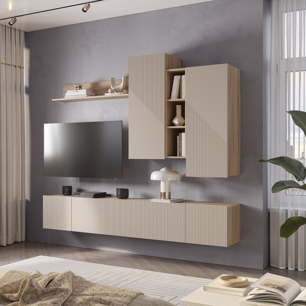 Фото Шкаф навесной с полками Эмилия ГМ-12