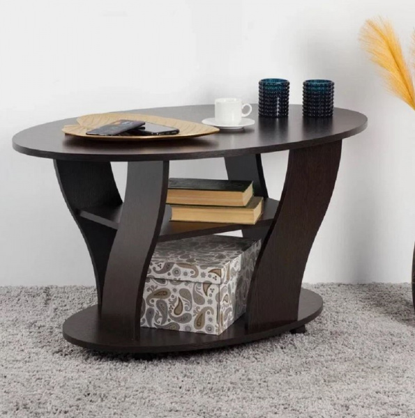 Фото Столик журнальный Статус-2, венге