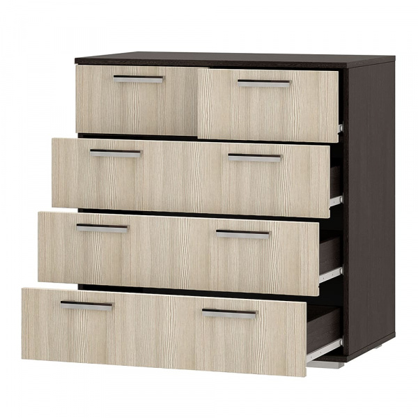 Фото Комод высокий Стандарт 5 NEW, венге/лоредо